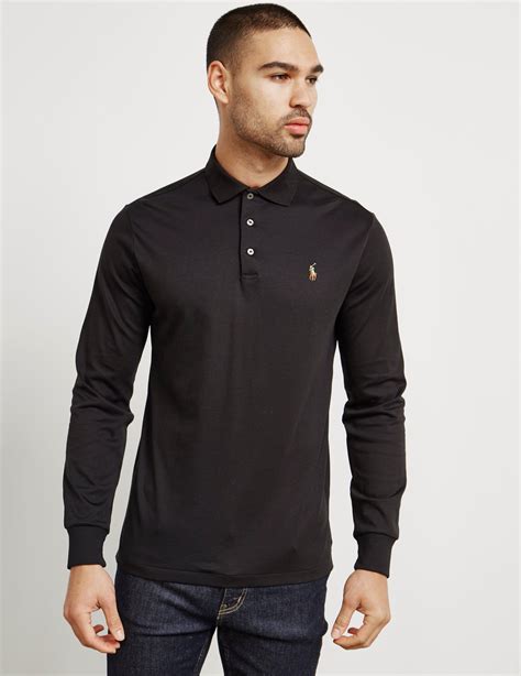 Men s regular fit long sleeve cotton polo shirt - Polo Ralph Lauren Custom Slim-Fit Multicolored Pony Soft Cotton Short-Sleeve Polo Shirt $110.00 Rated 4.64 out of 5 stars Rated 4.64 out of 5 stars Rated 4.64 out of 5 stars Rated 4.64 out of 5 stars Rated 4.64 out of 5 stars ( 50 )